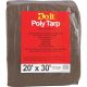 20X30 BR/GR MEDDUTY TARP