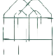 009326709550 18X8 GREEN FOLDING FENCE