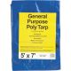 Tarpaulin Blue 5ft X 7ft