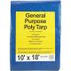 Tarpaulin Blue 10Ft X 18Ft