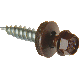 250PC 1IN BRN FRAME SCREW