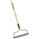 14In Steel Bow Garden Rake 14-Tine