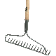 GARDEN RAKE