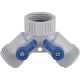 Y-Connector Hose Shutoff