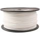 9/64inX1000 White Braided Nylon Rope