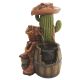 WXF03383 CACTUS - BOOTS FOUNTAIN