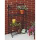 Steel 38In H 3-Shelf In/Outdoor Plant Stand