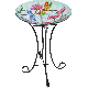 2824862 GLASS BIRD BATH