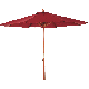 9FT MKT BURGUNDY UMBRELLA