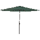 9FT GREEN ALUM UMBRELLA