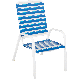 ZA141333-1 ALUM. PVC STRAP CHAIR