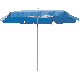 009326807362 7.5FT BL/WT ALUM UMBRELLA