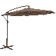TJAU-005A BRN 10FT RD OFFSET UMBRELLA