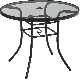 TGS35CD 35IN RND GALVESTON TABLE
