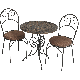 YTR581407 3PC ABBEY BISTRO SET