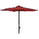 TJWU-003A-230-R 7.5FT RED MARKET UMBRELLA