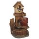 WXF03776 BARRL BIRDHOUSE FOUNTAIN