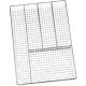 010591026785 GRID LG FLATWARE TRAY