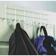 WHITE OVER DOOR RACK
