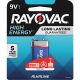 Rayovac Battery 9V ALK A1604-1