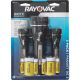 3PK RBR LED FLASHLIGHT