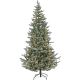 5866-75C 7.5FT LIGHT FLOCKED TREE