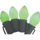 4PK C7 GREEN CERAM BULB