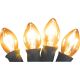 4PK C7 CLEAR TRANS BULB