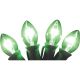 018277141555 4PK C7 GREEN TRANS BULB