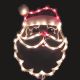 43LT 18IN SANTA FACE PLAQUE