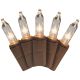 50LT Vine Lights Brown Wire Clear 2270-02
