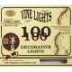 100LT Vine Lights Brown White Clear 2280-02