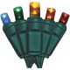 100LT M5 LED Light Green Wire Multi-Coloured 2365