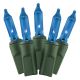 100LT Mini Light Set Green Wire Blue 2980-04
