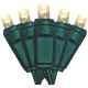 100LT M5 LED Light Green Wire Warm White 2365-32