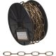 #4 90Ft Zinc-Plated Metal Craft Chain