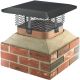 BLACK CHIMNEY COVER