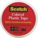 SCOTCH 3/4INCLR PLST TAPE