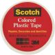 SCOTCH 3/4INWHT PLST TAPE