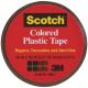 SCOTCH 3/4INBRN PLST TAPE