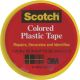 SCOTCH 1-1/2INYLW PL TAPE