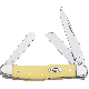MED YLW STOCKMAN KNIFE