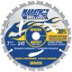 Circular Saw Blade 7-1/4in 24TPI MarathonWeldTec Irwin 24035