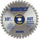 Circular Saw Blade 10in 40T 14070