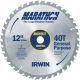 Circular Saw Blade 12in 40T Irwin 14080
