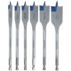 SPADE BIT 3/8in-1in 6PC SET IRWIN 88886