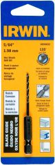 Drill Bit 5/64in Blk Oxide Hex Shk Irwin 4935633