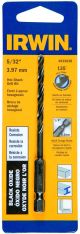 Drill Bit 5/32in Blk Oxide Hex Shk Irwin 4935638