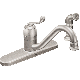 1H SS KIT FAUCET W/SPRAY