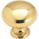1-1/4IN BRASS KNOB